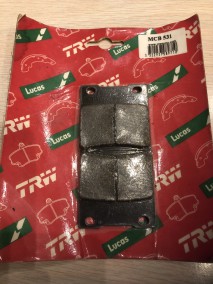 Тормозные колодки MCB 531 